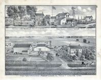 John Morrison, Erasmus Thorson, Robert Lucas, Stock Farm, Residence, Store, Freedom, Hope, Danway, La Salle County 1876